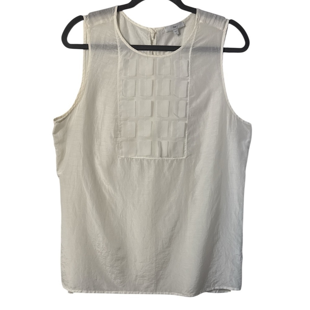 Gap Silk Cotton Sleeveless Blouse